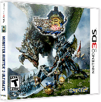 Monster Hunter 3G JP Nintendo 3DS JP box art